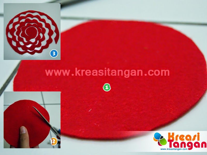 bros bunga mawar dari kain flanel 1 2024